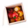 Счетный материал 12 наливных яблочек в коробочке-сортере - москва.сенсорная-комната.рф - Москва