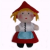 Шагающая кукла Красная Шапочка 10 см - москва.сенсорная-комната.рф - Москва