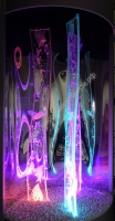 Сенсорный уголок из трёх фигурных панелей с линзовым зеркалом - москва.сенсорная-комната.рф - Москва