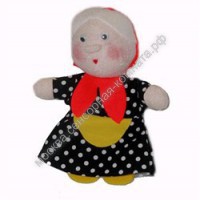 Шагающая кукла Бабка 10 см - москва.сенсорная-комната.рф - Москва