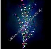 Светодиодное дерево, 32 цветка, 1,5 метра, мульти - москва.сенсорная-комната.рф - Москва