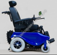 Инвалидная кресло-коляска для перемещения по горизонтальной поверхности, лестницам и бордюрам - "Здоровое детство" - Москва