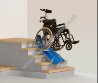 Гусеничный лестничный подъемник для инвалидной коляски - "Здоровое детство" - Москва