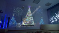 Скриншот видеоэффекта (новый год, елка) - москва.сенсорная-комната.рф - Москва