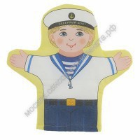 Кукла-рукавичка "Моряк" - москва.сенсорная-комната.рф - Москва