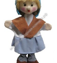 Перчаточная кукла Герда 22 см - москва.сенсорная-комната.рф - Москва