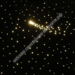 Ковёр настенный фибероптический "Звездное небо" 2х1 м., 640 звёзд - москва.сенсорная-комната.рф - Москва