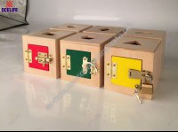 6 кубиков с разными замочками - москва.сенсорная-комната.рф - Москва
