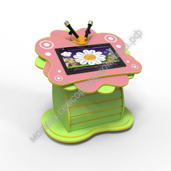 Профессиональный интерактивный логопедический стол Logo 16 в форме бабочки - москва.сенсорная-комната.рф - Москва